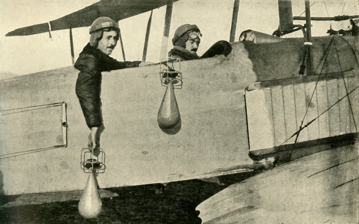 Bombedroppere, 1914-1918, c1920. av Unbekannt