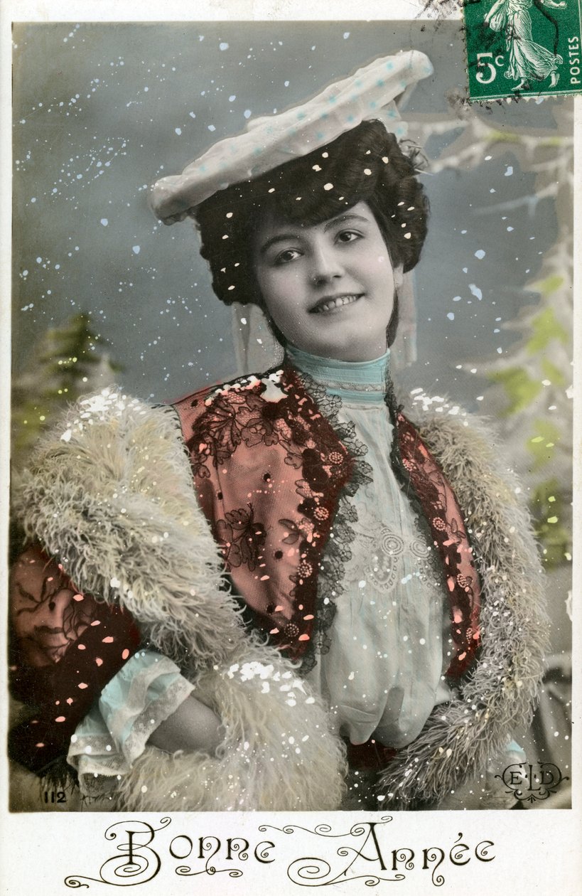 Bonne Annee Godt nytt år, c1900-tallet av Unbekannt