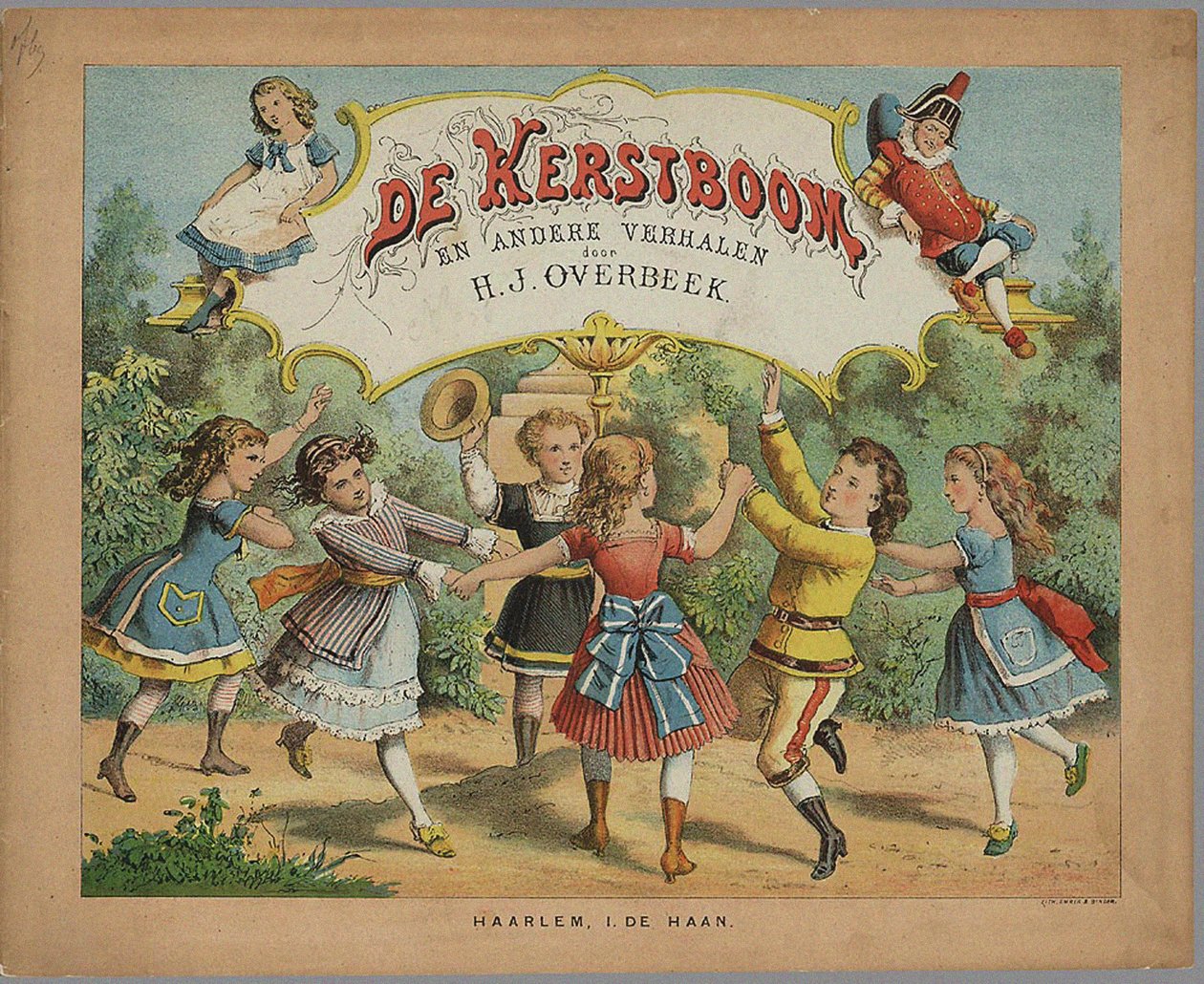 Bokomslag The Christmas tree, 1877 av Unbekannt