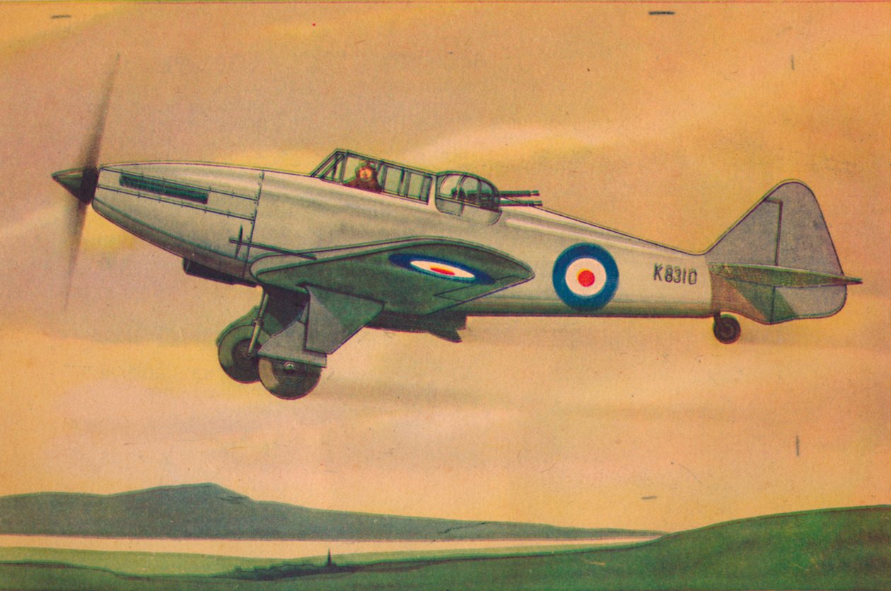 Boulton Paul Defiant Fighter Monoplane, c1944. av Unbekannt