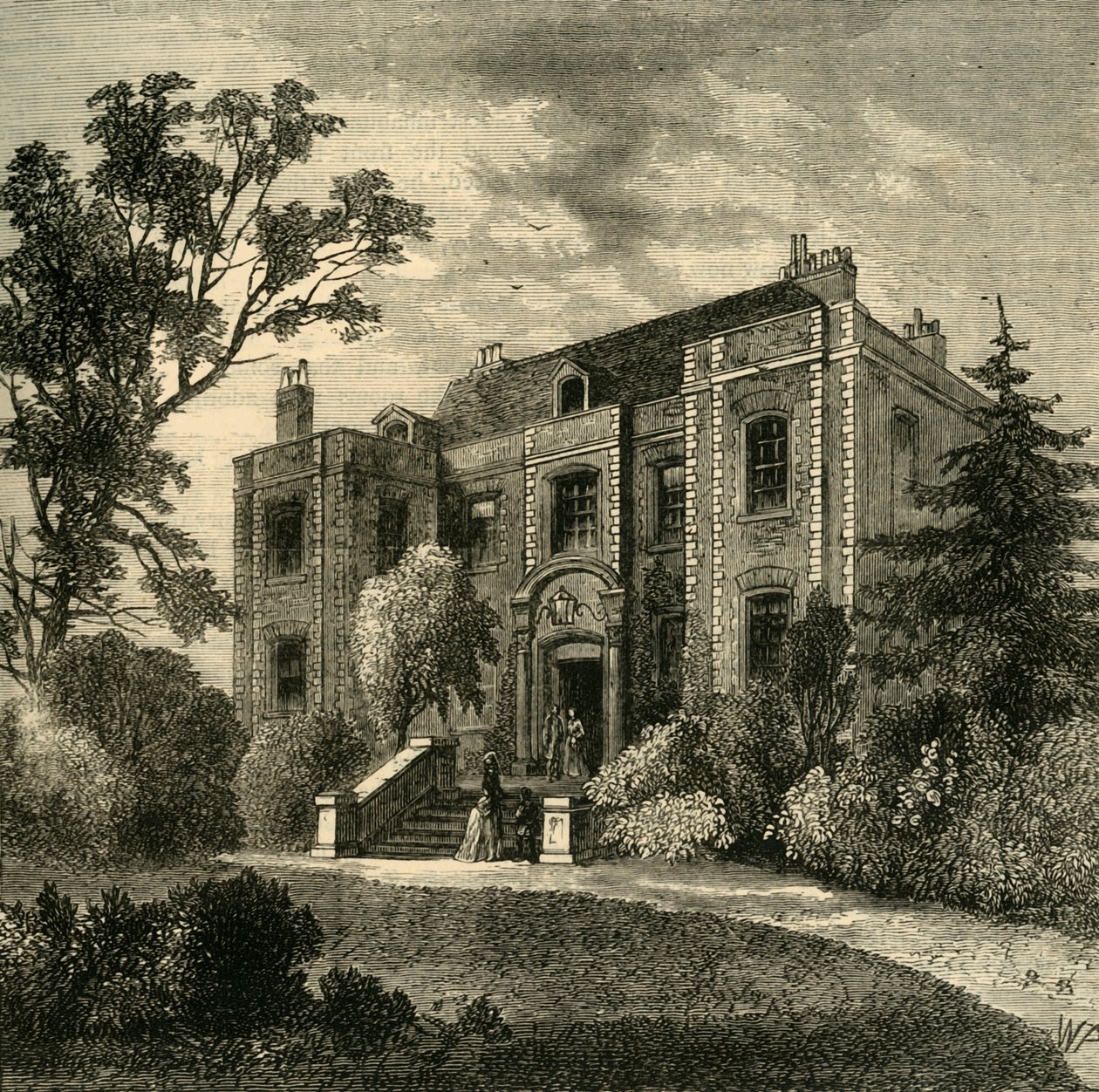 Bowyer House, c1878. av Unbekannt