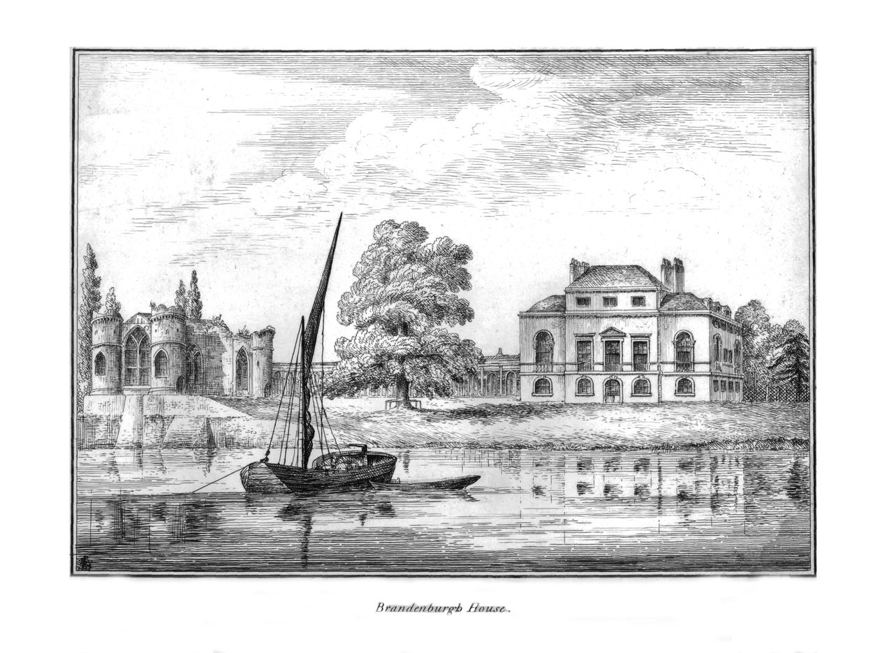Brandenburgh House., C1790, 1795 av Unbekannt