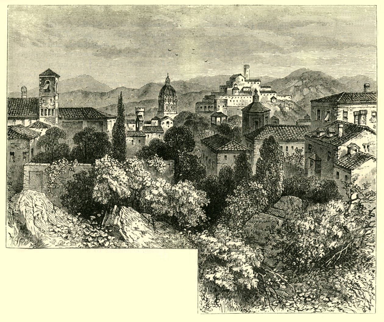 Brescia, 1890. av Unbekannt
