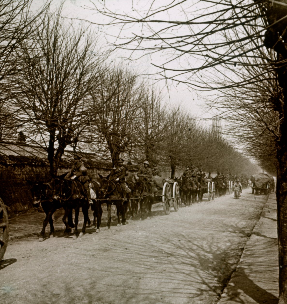 Britisk hær, Blérancourt, Nord-Frankrike, c1914-c1918 av Unbekannt
