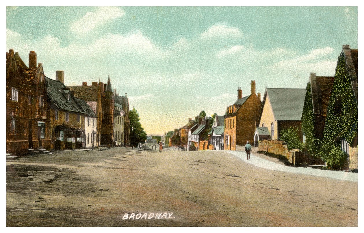 Broadway, Gloucestershire, tidlig på 1900-tallet av Unbekannt