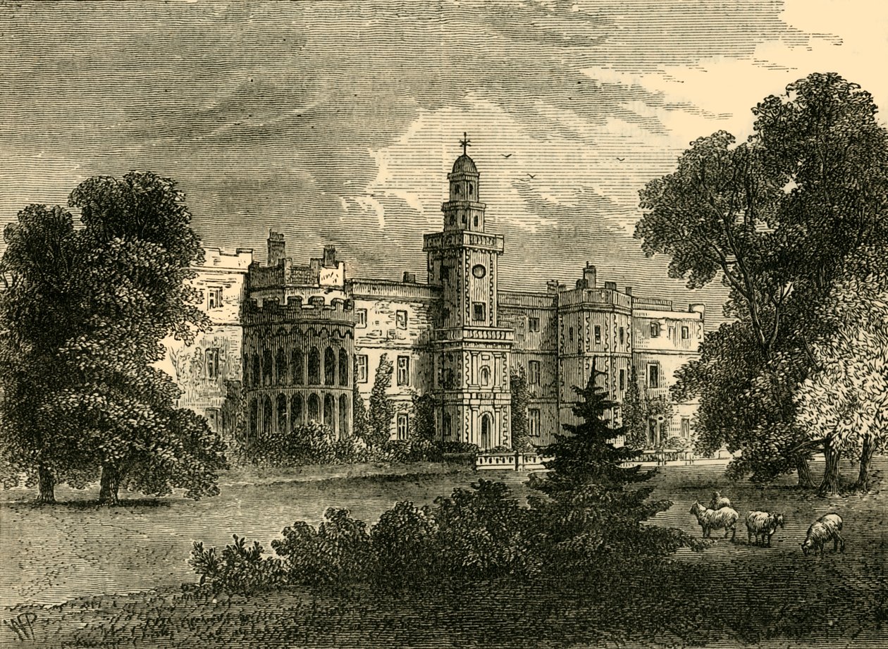 Bruce Castle, c1876. av Unbekannt
