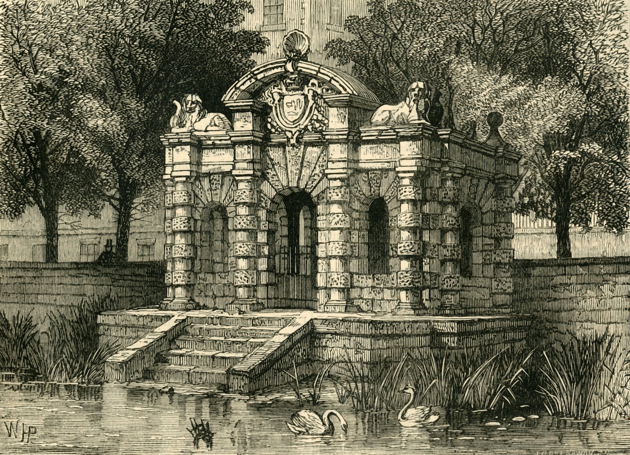 Buckingham Gate i 1830, 1881. av Unbekannt