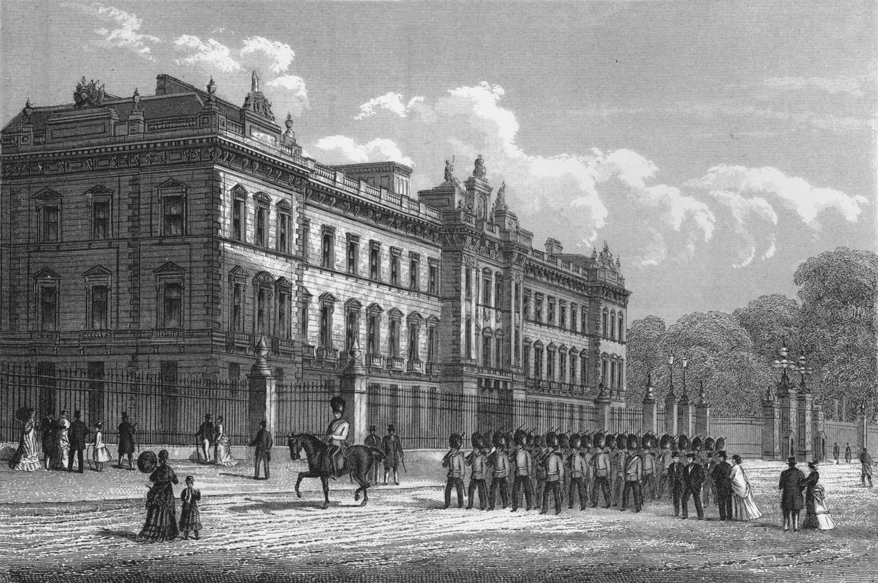 Buckingham Palace, London, c1850 1878 av Unbekannt