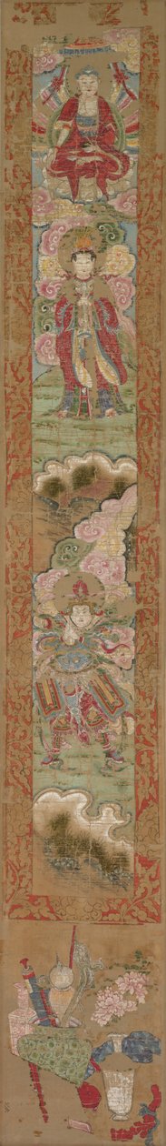 Buddhistpanel, 1300-tallet. av Unbekannt