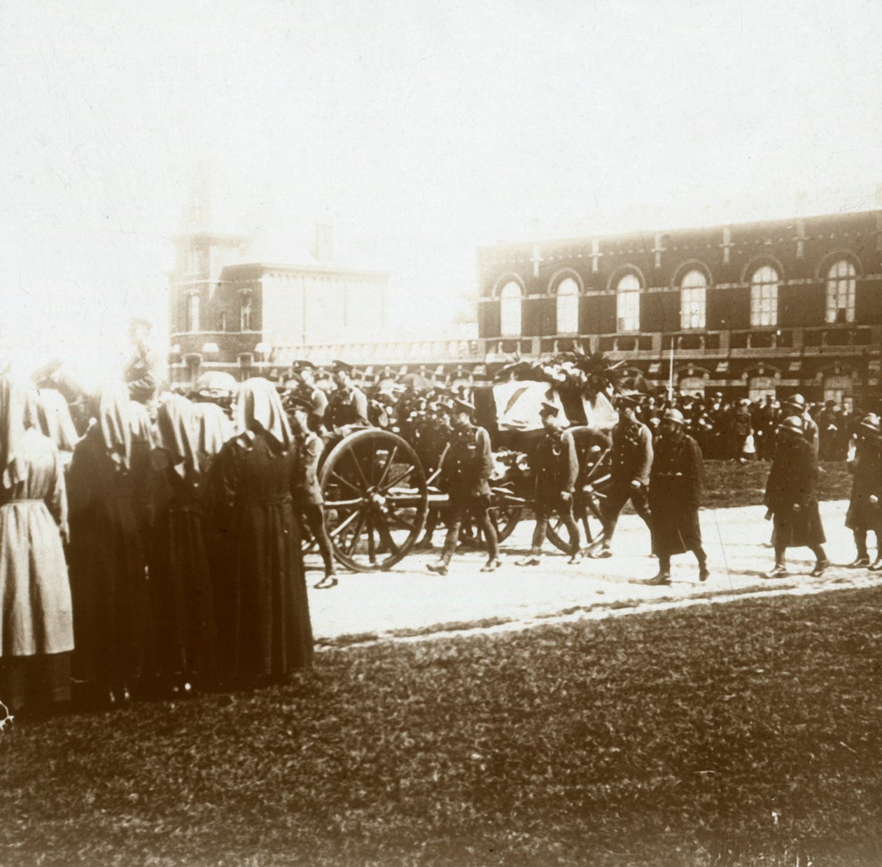 Begravelse av Edith Cavell, Brussel, Belgia, 1915 av Unbekannt