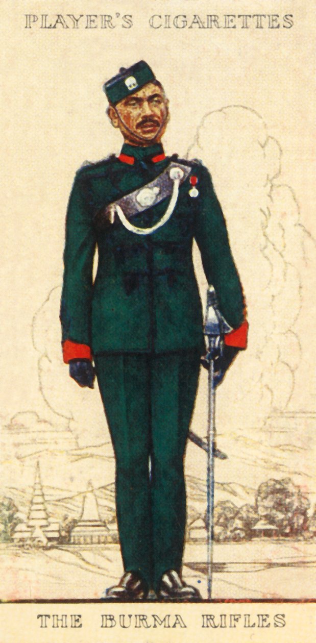 Burma Rifles, 1936. av Unbekannt