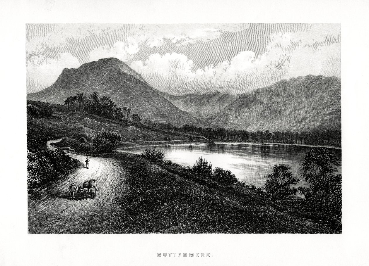 Buttermere, Lake District, Cumbria, 1896 av Unbekannt