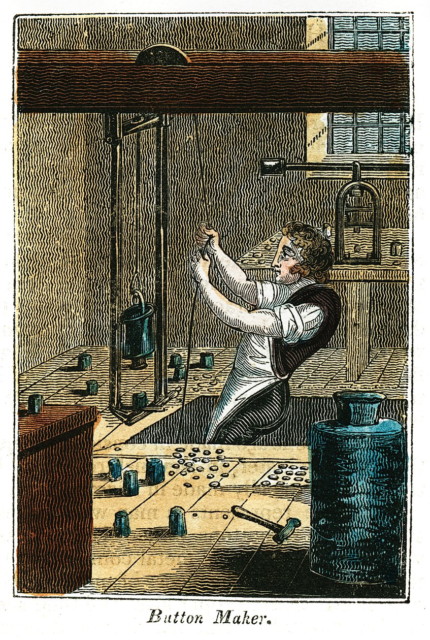 Knappemaker, 1823 av Unbekannt