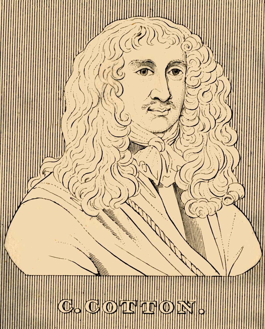C. Cotton, 1630-1687, 1830. av Unbekannt