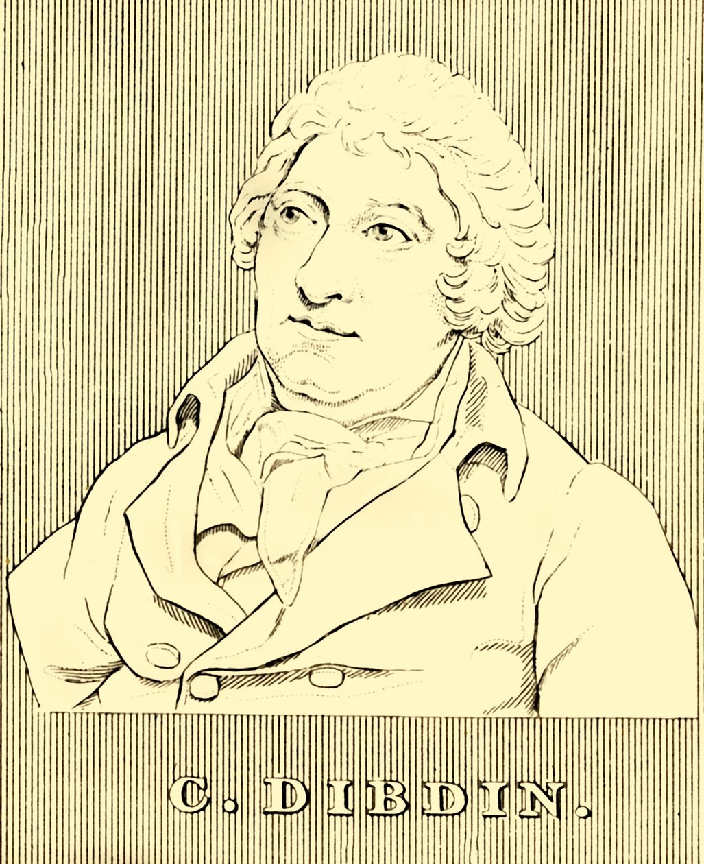C. Dibdin, c1745-1814, 1830. av Unbekannt
