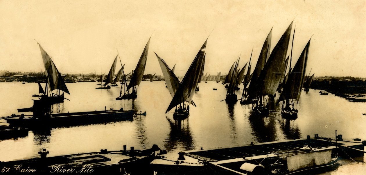 Kairo - Nilen, c1918-c1939. av Unbekannt