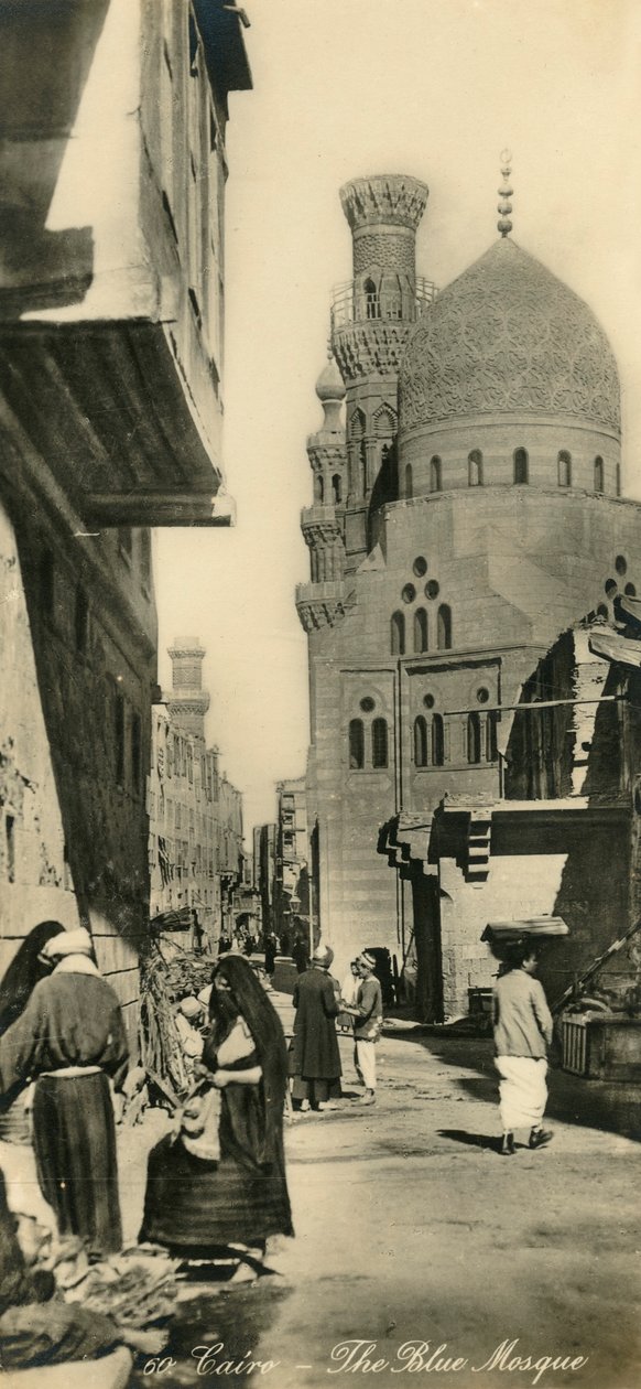 Kairo - Den blå moskeen, c1918-c1939. av Unbekannt