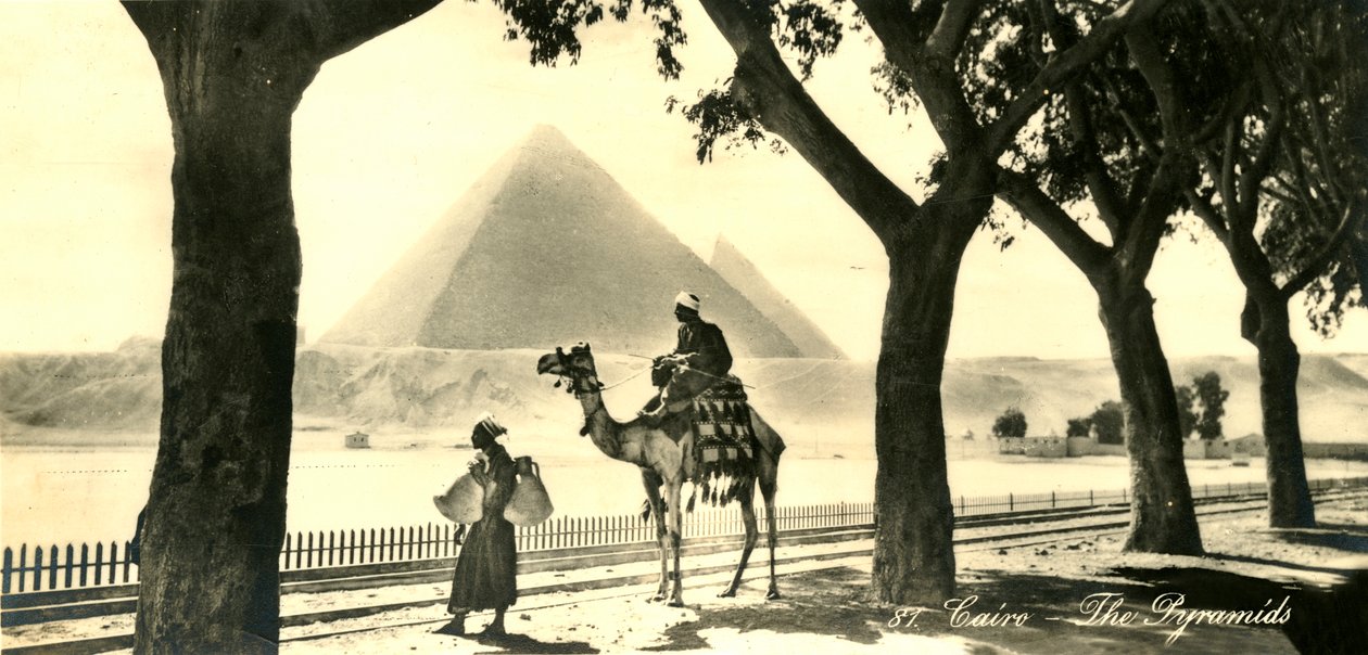Kairo - Pyramidene, c1918-c1939. av Unbekannt