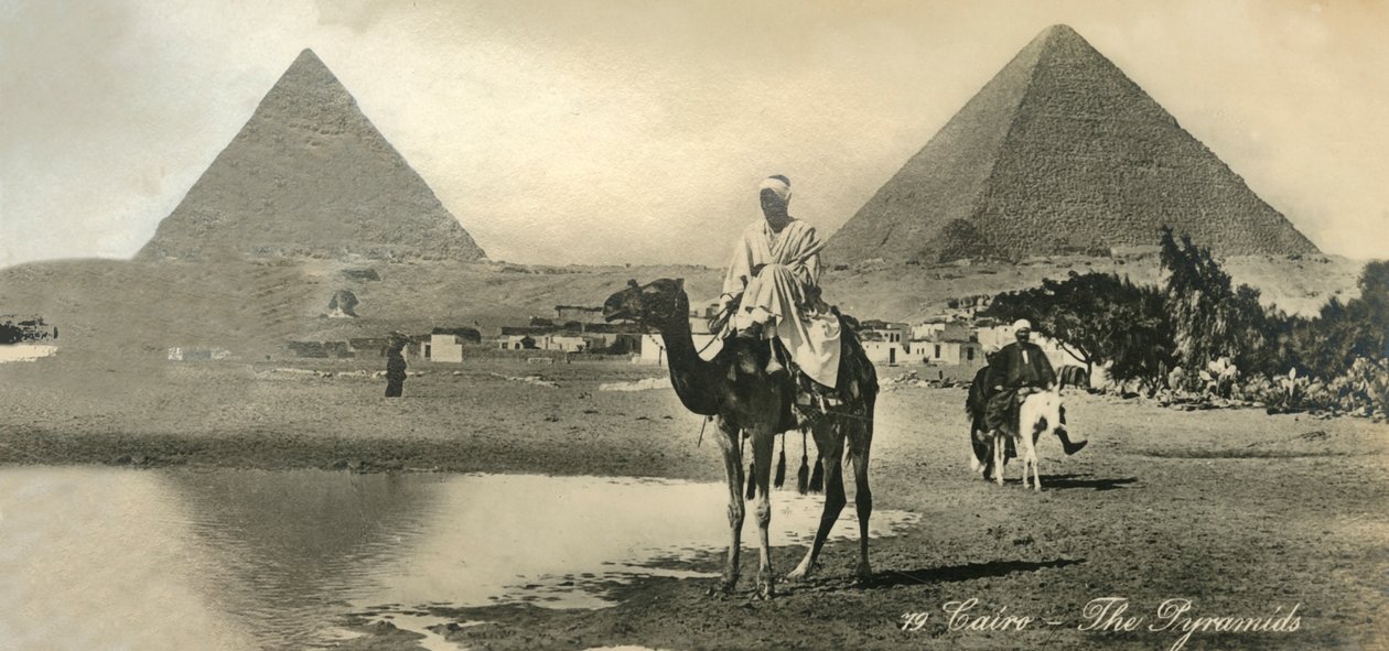 Kairo: Pyramidene, c1918-c1939. av Unbekannt