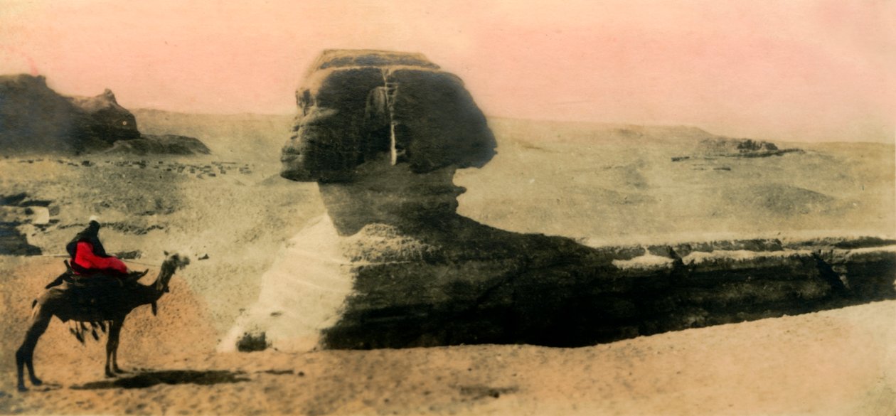 Kairo: Sfinxen, c1918-c1939. av Unbekannt
