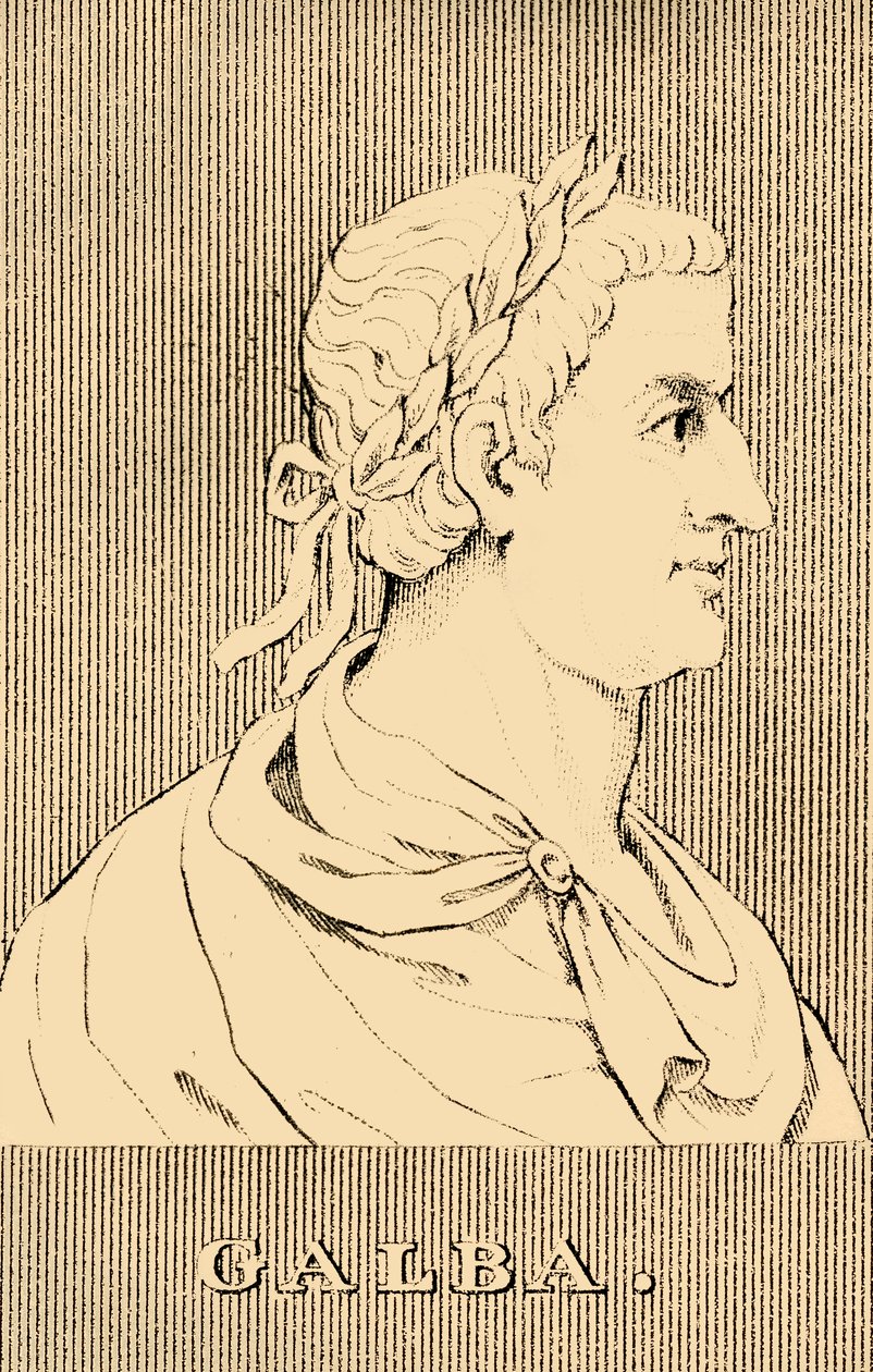 Calba, 3 f.Kr. – 69 e.Kr., 1830. av Unbekannt