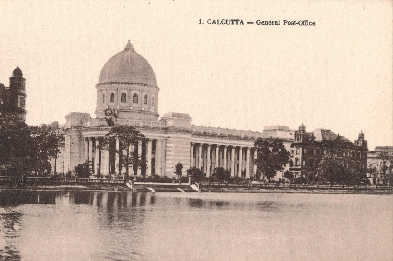 Calcutta - General Post-Office, c1900 av Unbekannt