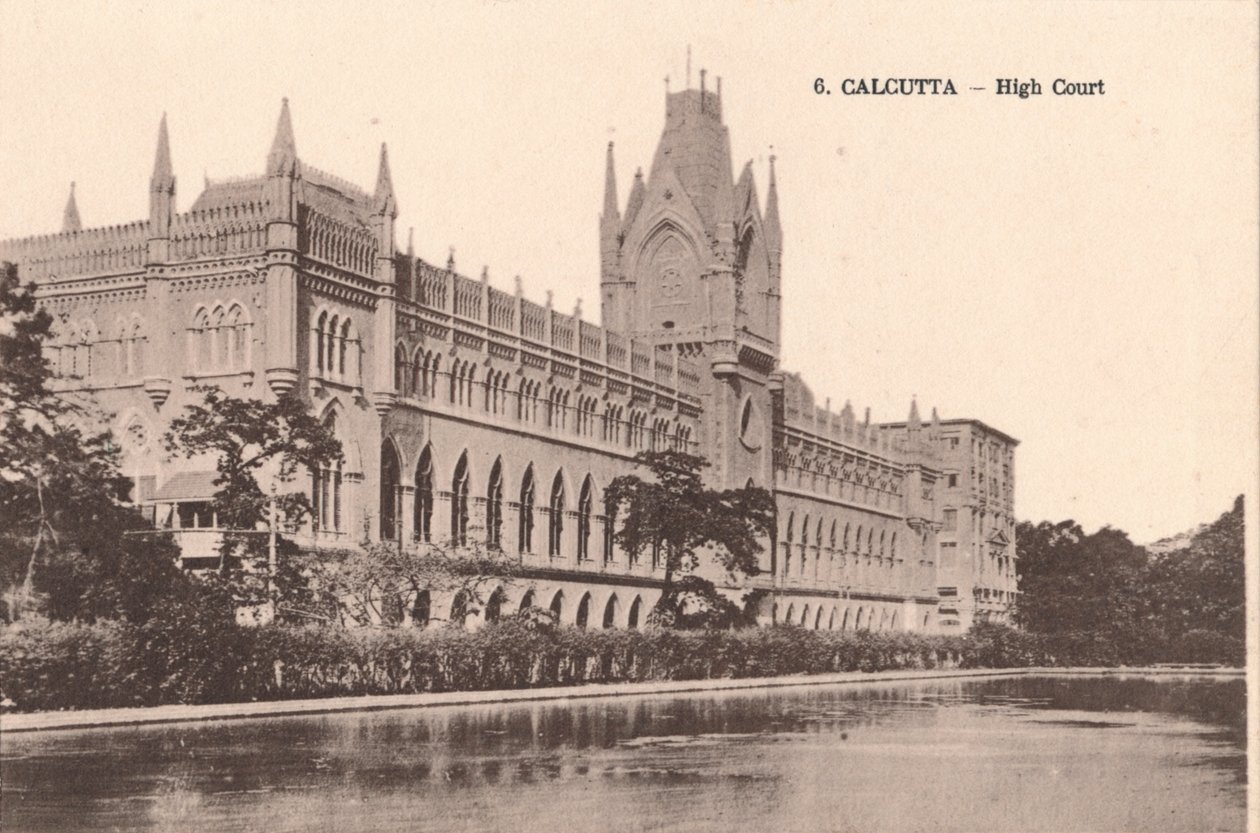 Calcutta - Høyesterett, c1900 av Unbekannt