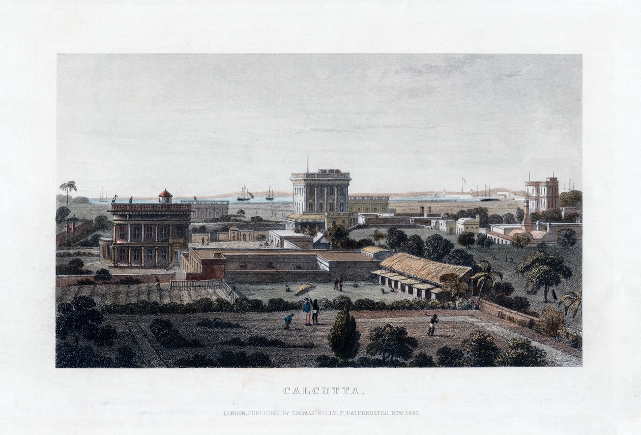 Calcutta, India, 1837 av Unbekannt