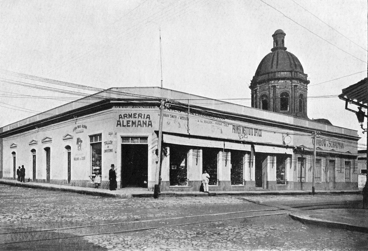 Palmas Street, Asuncion, Paraguay, 1911 av Unbekannt