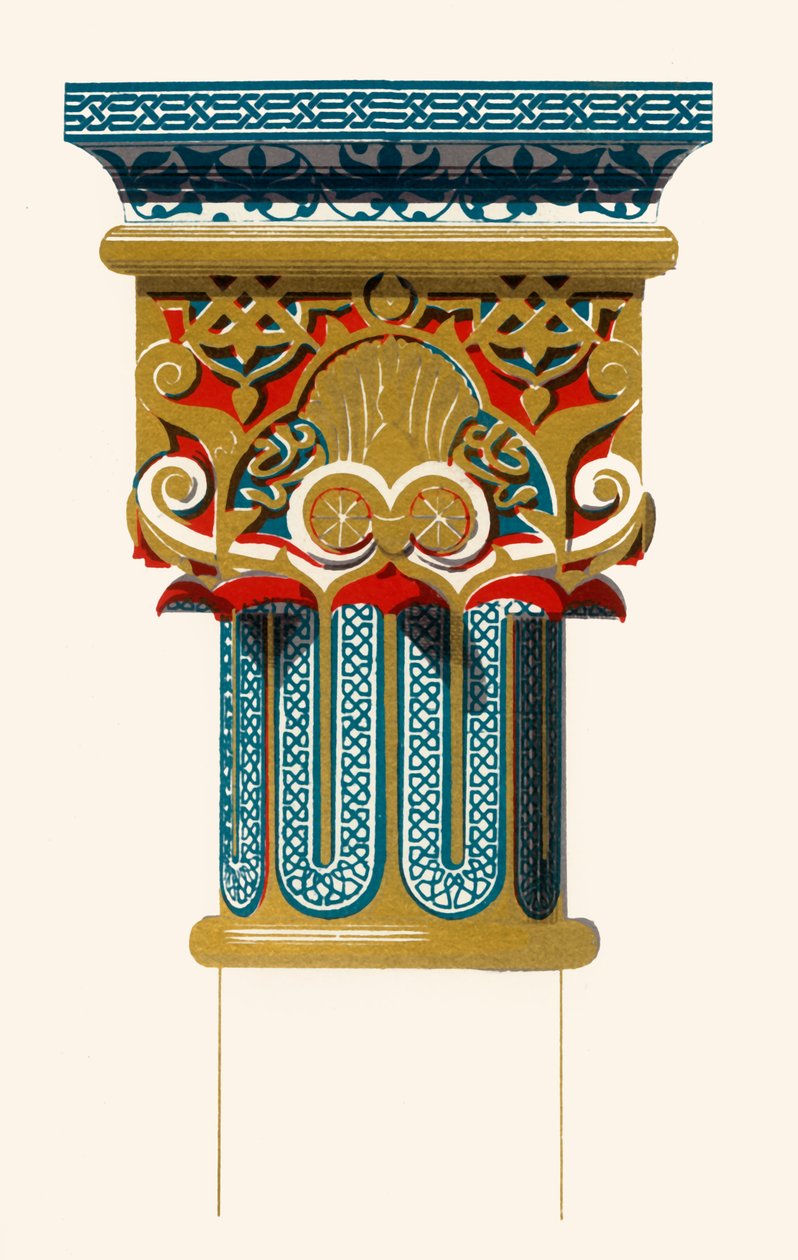 Hovedstaden for kolonner, Lions Court, 1907. av Unbekannt