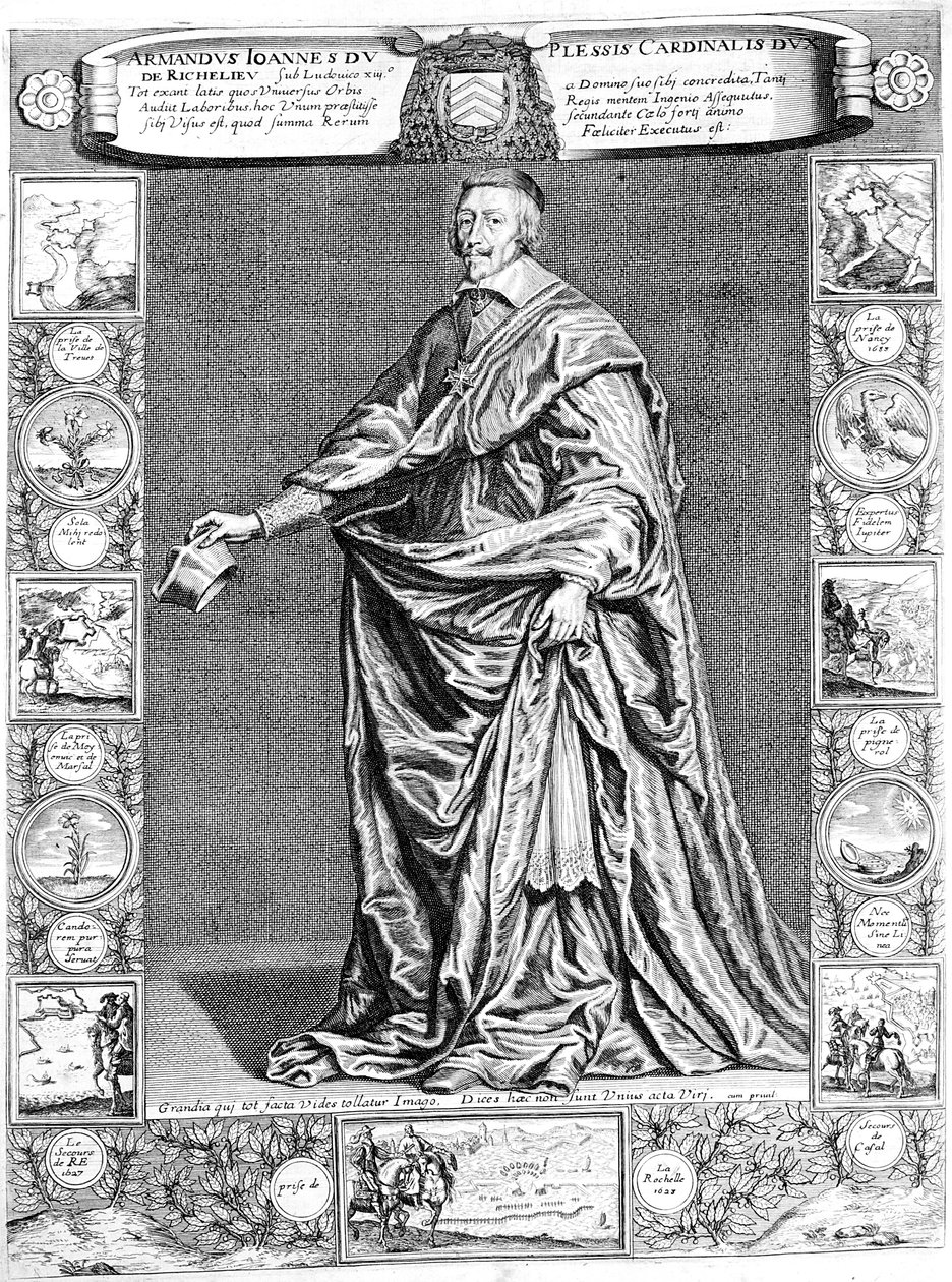 Kardinal Richelieu, c1637, 1700-tallet av Unbekannt