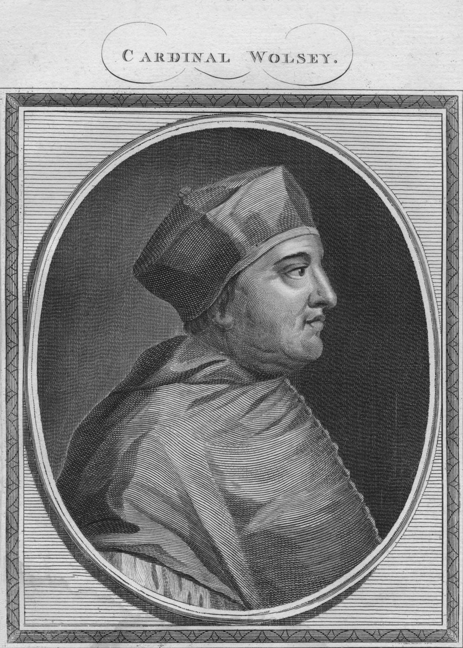 Kardinal Wolsey, 1785. av Unbekannt