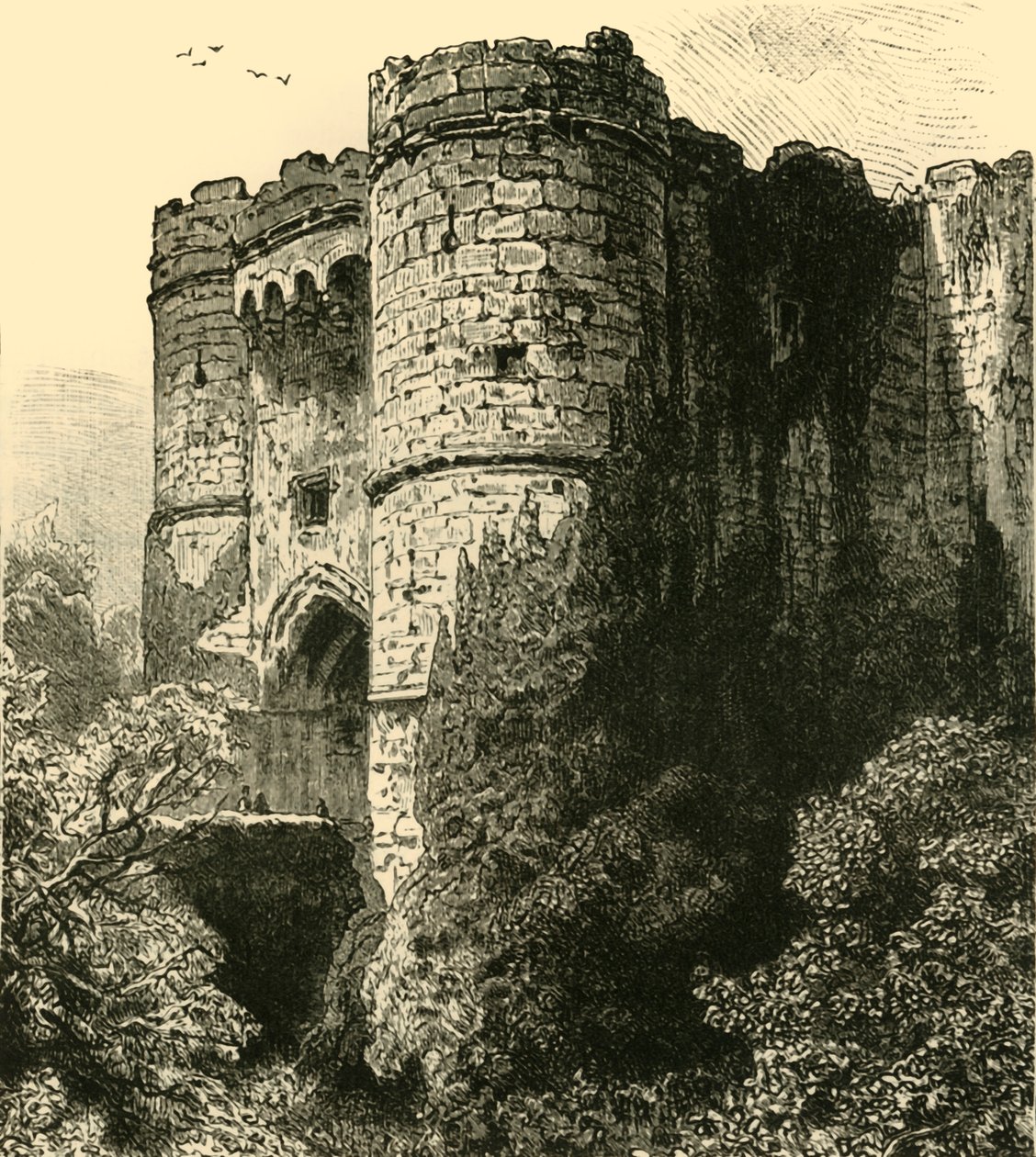 Carisbrooke Castle, 1898. av Unbekannt
