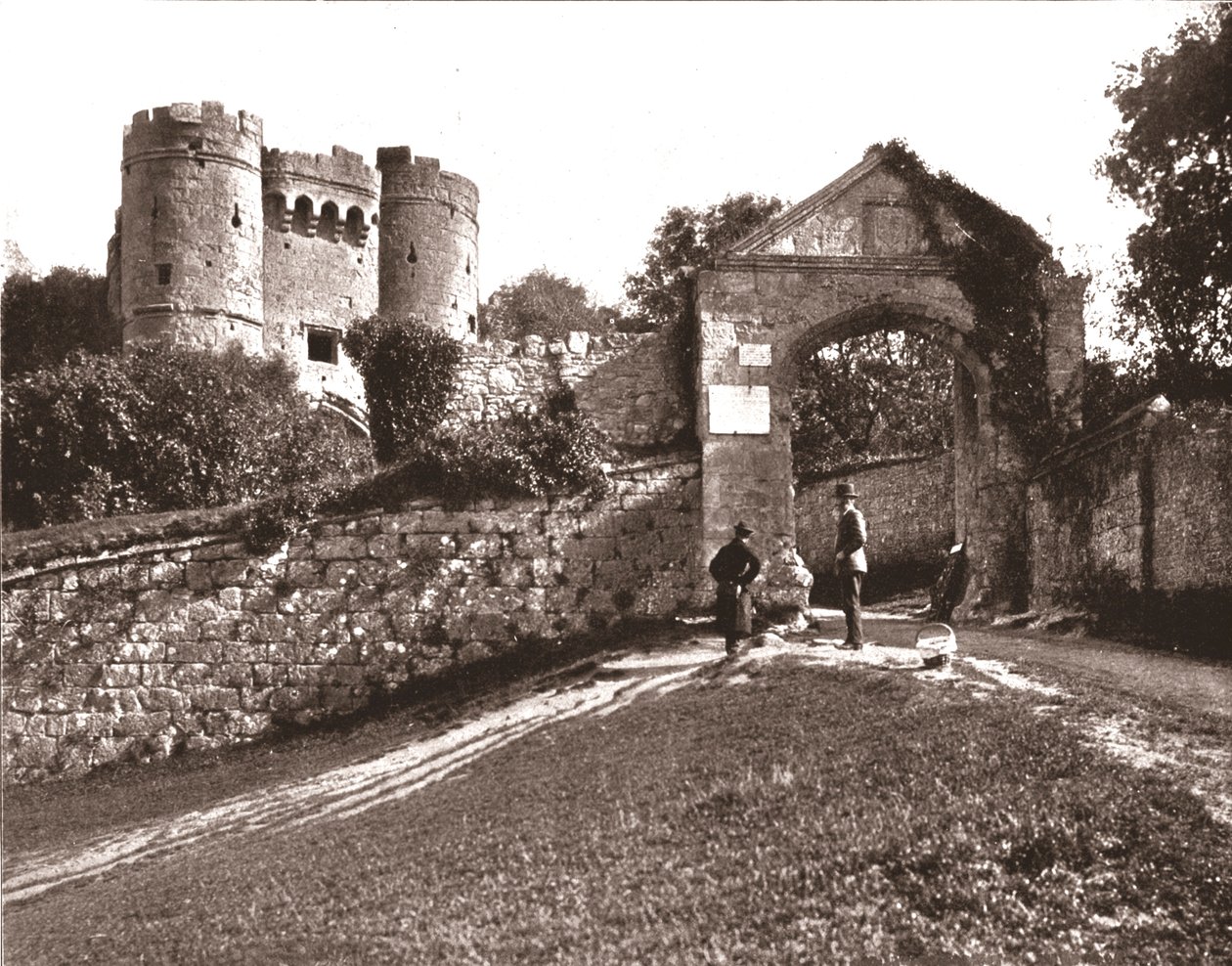 Carisbrooke Castle, Isle of Wight, 1894. av Unbekannt