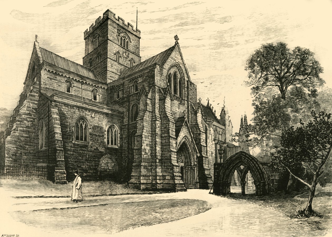 Carlisle katedral, 1898. av Unbekannt