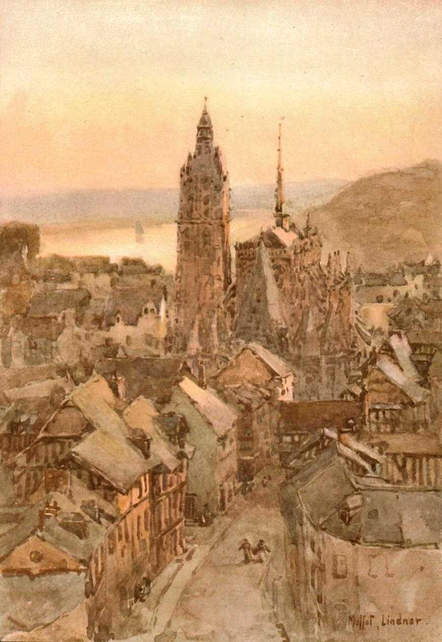 Caudebec en Caux, 1901, c1902. av Unbekannt