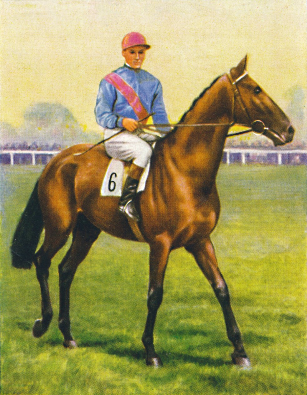 Cave Man, Jockey: C. Richards, 1939 av Unbekannt