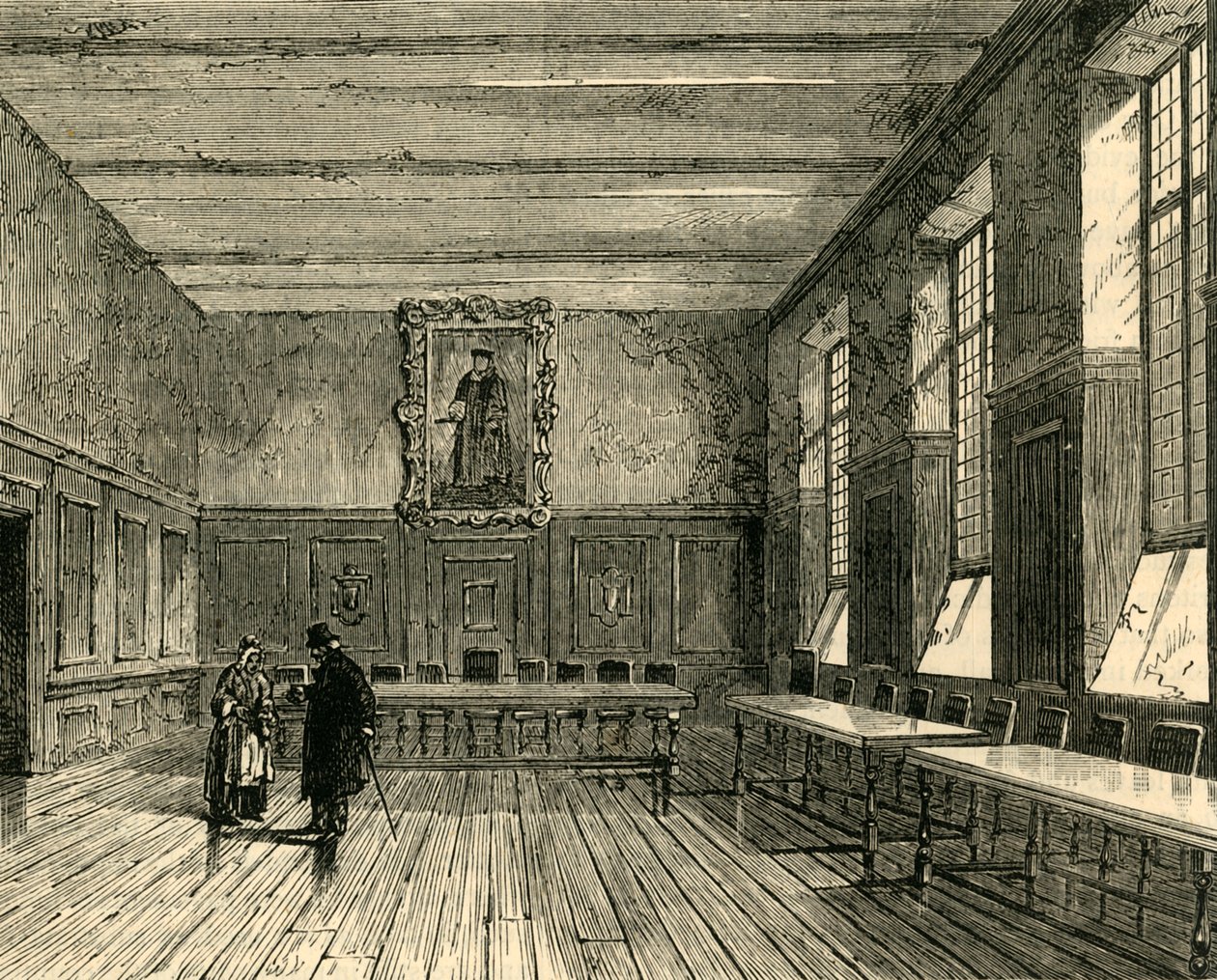 Chapel of Merchant Taylors School, c1872. av Unbekannt