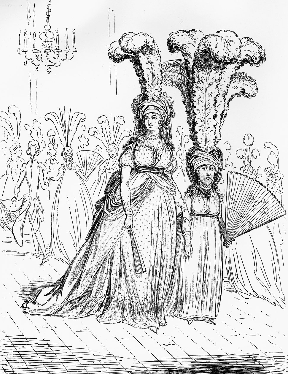 Characters in High Life..., 1795 av Unbekannt