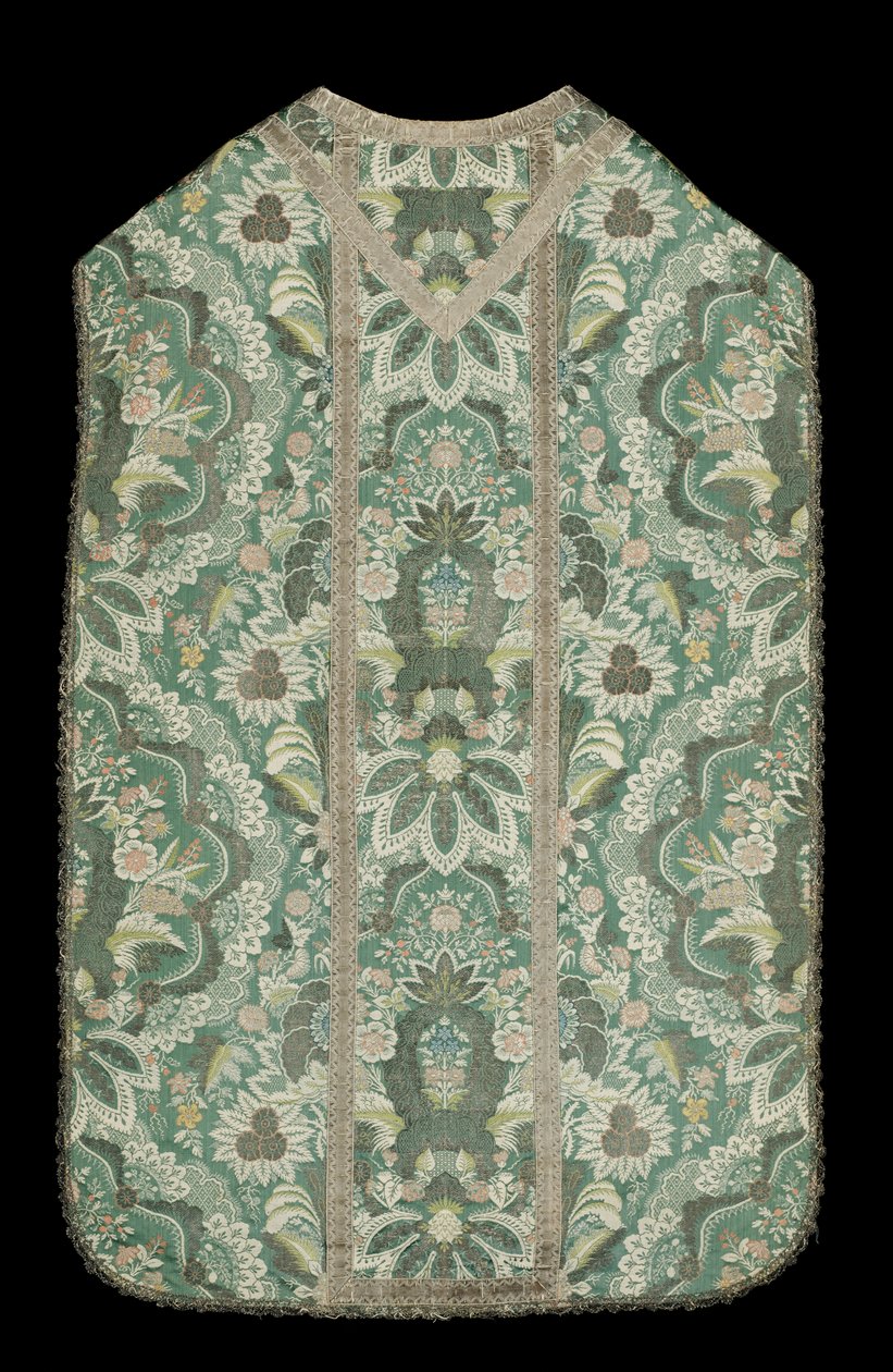 Chasuble, ca. 1720-årene. av Unbekannt