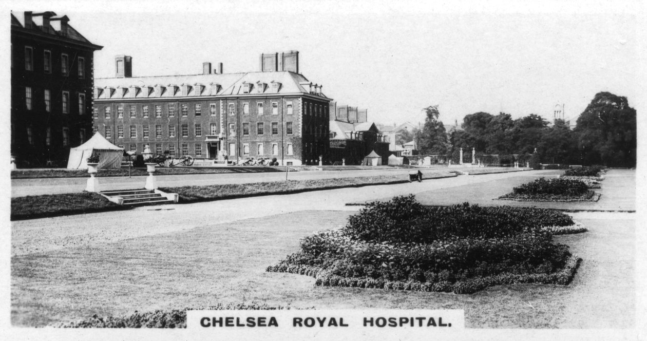 Chelsea Royal Hospital, London, ca 1920-tallet av Unbekannt
