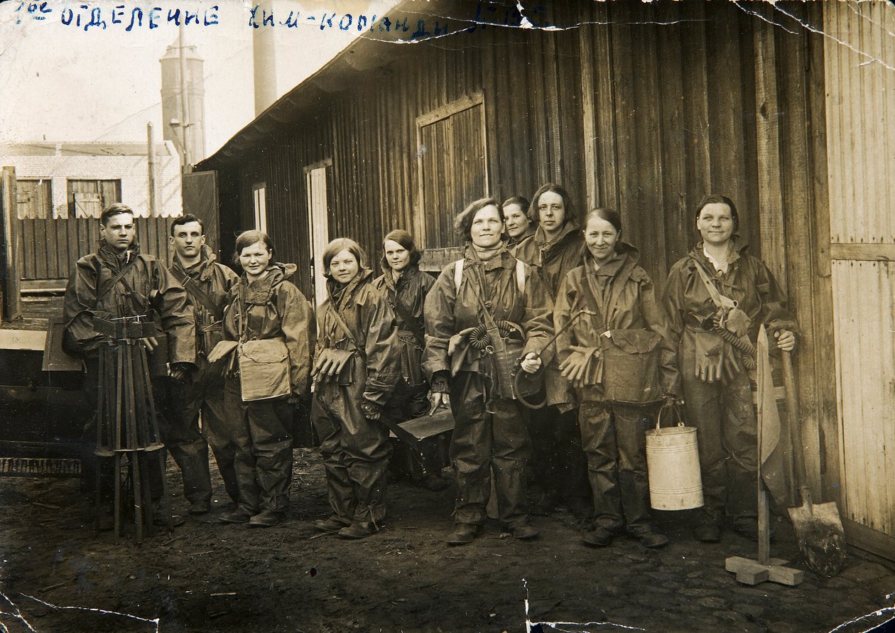 Kjemisk forsvarsenhet PVChO, USSR, 1930-tallet av Unbekannt