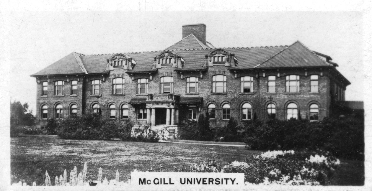 Kjemibygning, McGill University, Montreal, Canada, c1920-tallet av Unbekannt