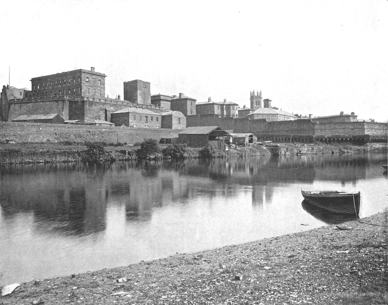 Chester Castle, Cheshire, 1894. av Unbekannt