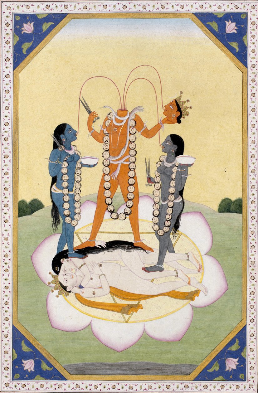 Chhinnamasta, ca. 1500 av Unbekannt