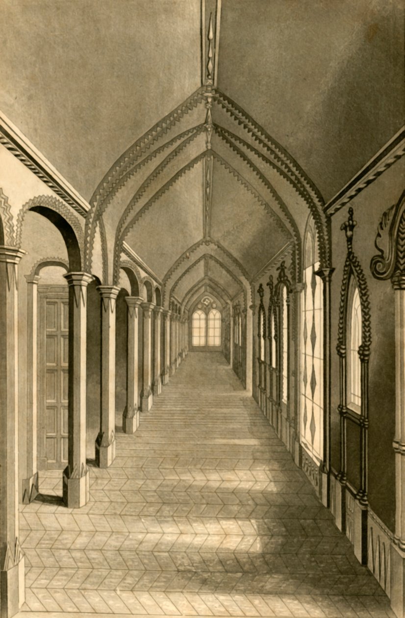 Kinesisk galleri, 1835. av Unbekannt
