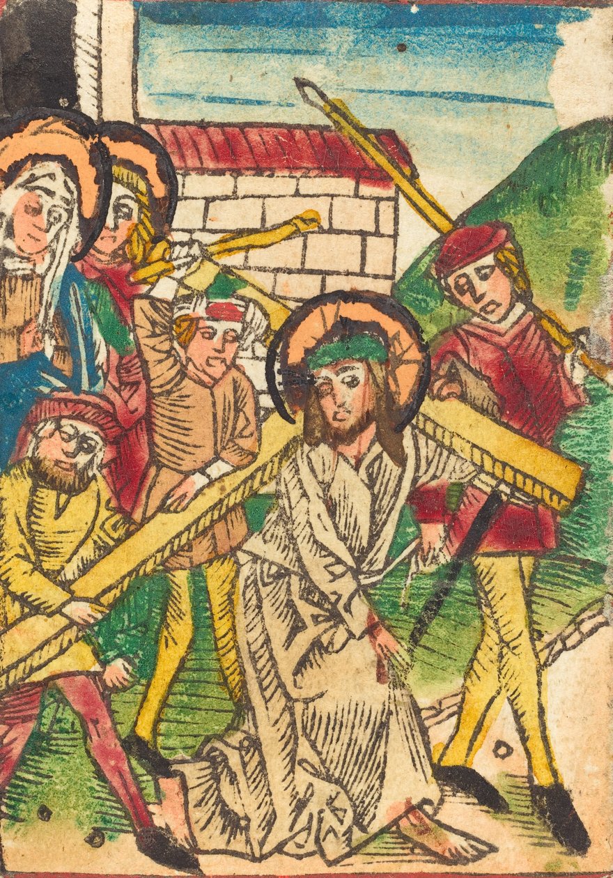 Kristus som bærer korset, ca. 14701480. av Unbekannt
