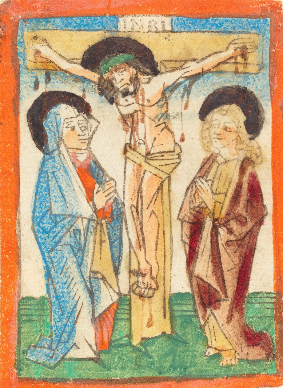 Kristus på korset, 14701480. av Unbekannt
