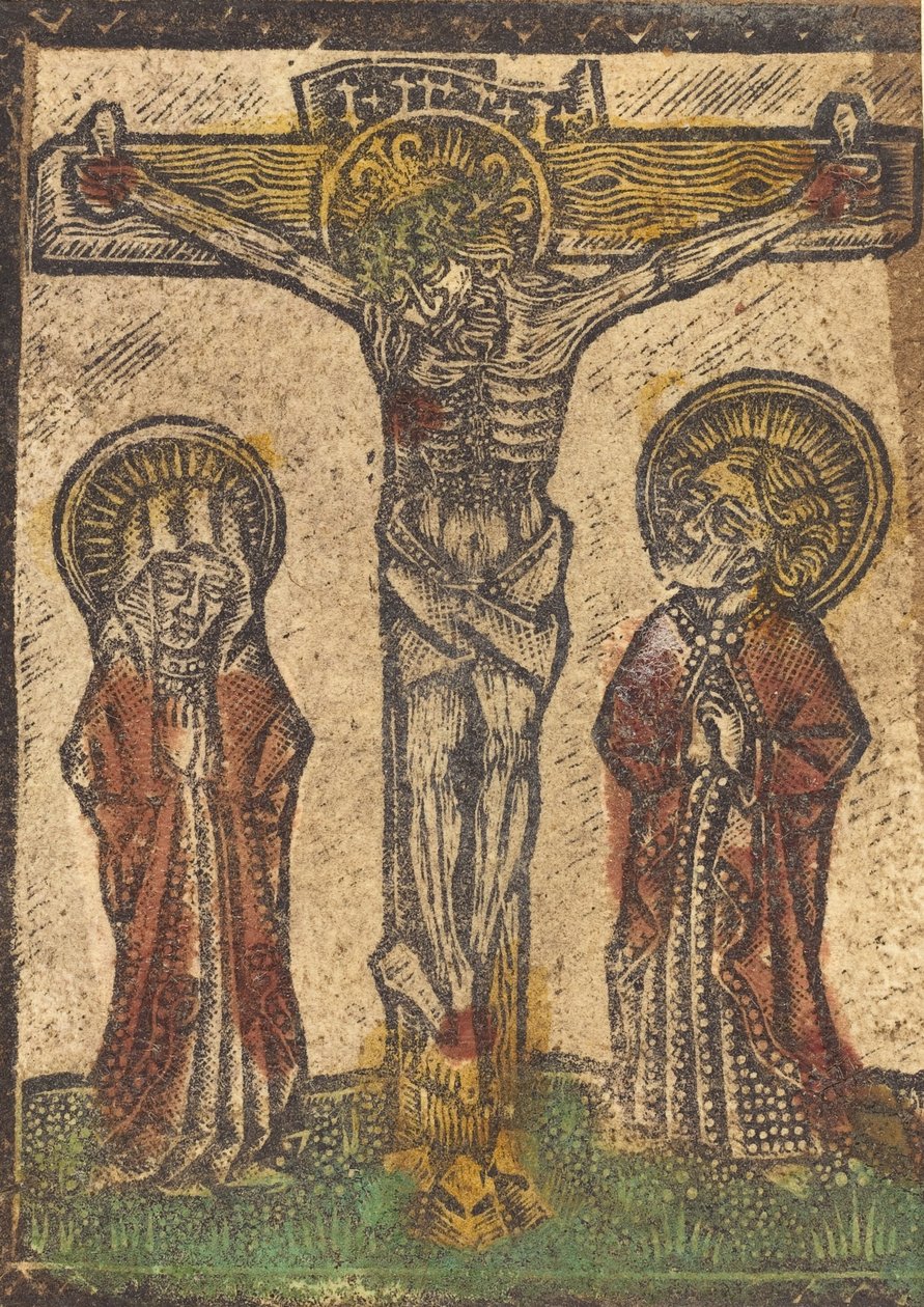 Kristus på korset, 14701480. av Unbekannt