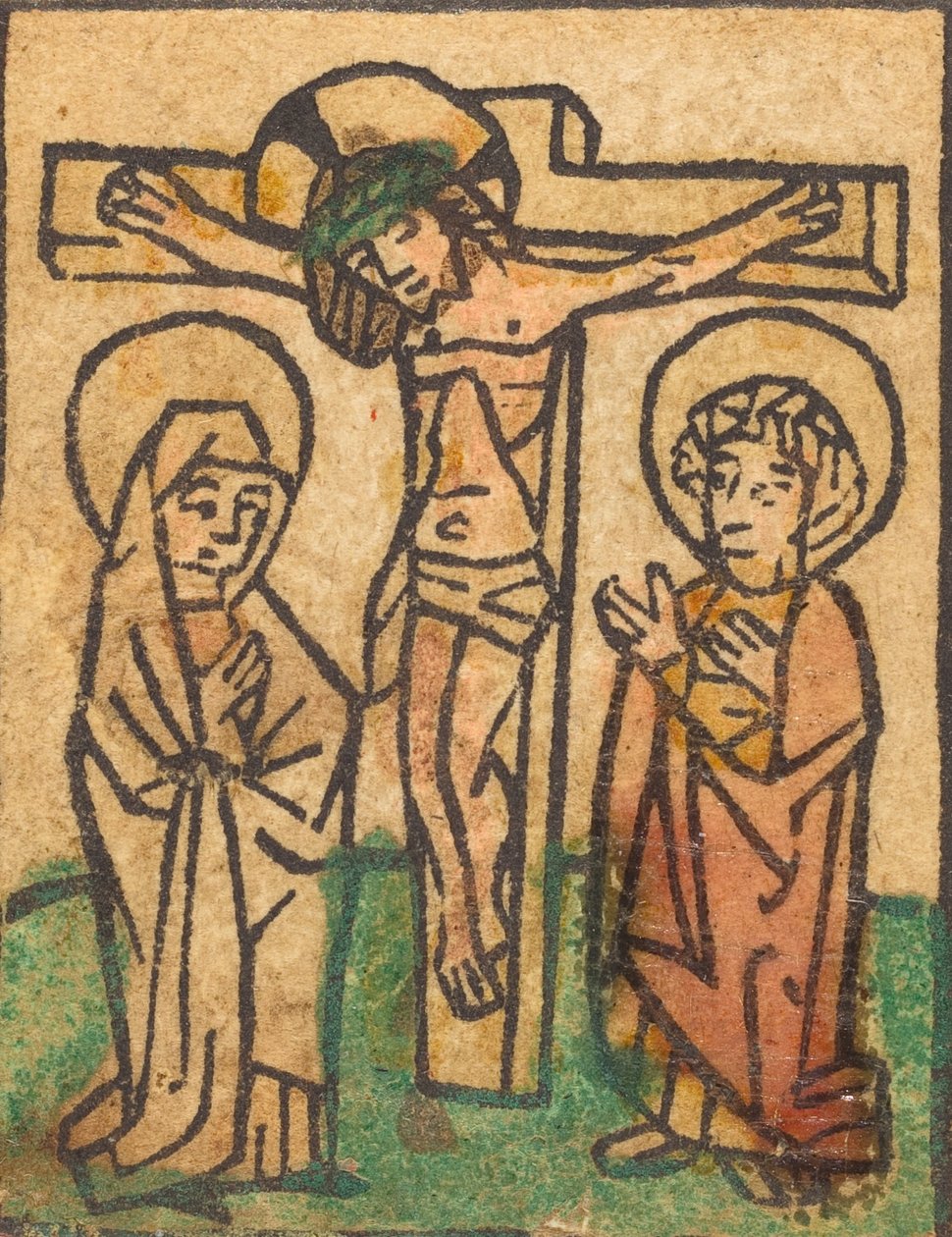 Kristus på korset, ca. 1450. av Unbekannt